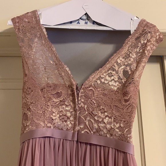 David’s Bridal, size 6, Rosegold Bridesmaid Dress - Picture 3 of 6